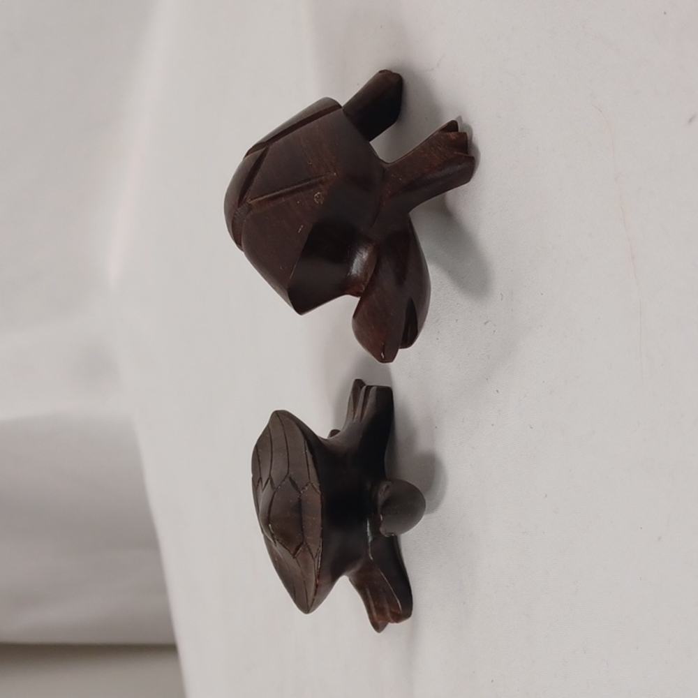 Ironwood Turtle and Tortoise Carvings Home Decor